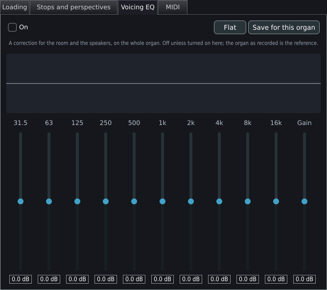 The Voicing EQ tab
